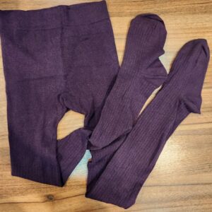 جوراب شلواری پشمی طرح کبریتی برند بلوموشن رنگ بورگاندی 958502 Blue Motion