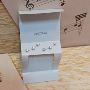 پیرسینگ گوش گوشواره میخی نقره برند آی ام تحت لیسانس آلمان 072731 I am