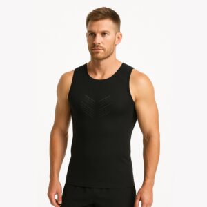 تاپ ورزشی مردانه حرفه ای برند راک تریل آلمانی مدل بیس لایر 376205 ROCKTRAIL