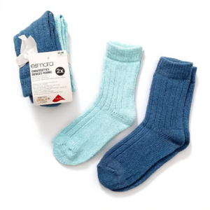 جوراب حوله ای زمستانی برند اسمارا پک 2جفتی 2-362746 ESMARA