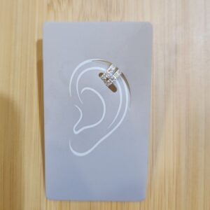 ایرکاف نقره نگینی بدون نیاز به سوراخ کردن گوش برند آی ام 037640 I am