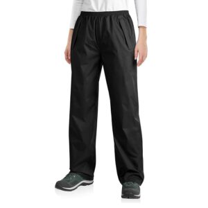 شلوار بارانی مردانه راک تریل آلمانی ضدآب و ضدباد مشکی 418397 ROCKTRAIL