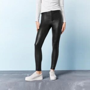 شلوار چرم زنانه اسمارا آلمانی تنخور بسیار شیک 426484 ESMARA