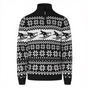 پلیور نیم زیپ بافت مردانه سبک نروژی برند لیورجی آلمان 438770 Livergy