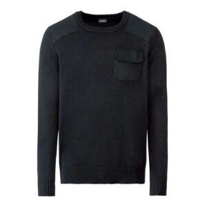 پلیور و بافت مردانه یقه گرد برند پارکساید آلمانی رنگ مشکی 390353 Parkside