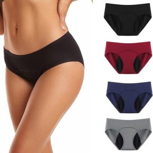 شورت پریودی زنانه شورتکس برند اروپایی رنگ مشکی 2-60617 Shirley OEKO-TEX