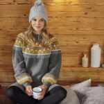 تونیک بافت زنانه بلند سبک نروژی برند اسمارا آلمانی 393337 ESMARA