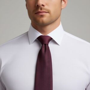 کراوات مردانه شیک برند نکست رنگ زرشکی Next 377-021