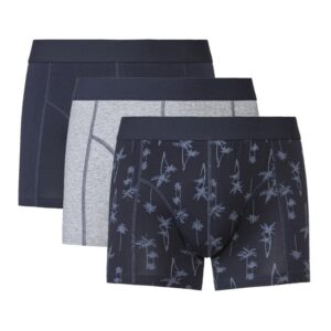 شورت باکسری مردانه نخ پنبه لیورجی آلمان پک 3 عددی 2-416498 Livergy