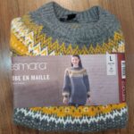 تونیک بافت زنانه بلند سبک نروژی برند اسمارا آلمانی 393337 ESMARA