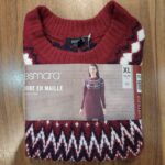 تونیک بافت بلند زنانه طرح نروژی برند اسمارا آلمانی 3-393337 ESMARA