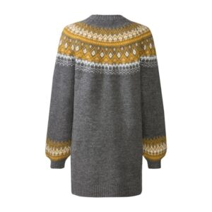 تونیک بافت زنانه بلند سبک نروژی برند اسمارا آلمانی 393337 ESMARA