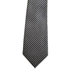کراوات مردانه شیک برند نکست نقره ای طرح دار Next 764-021