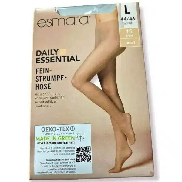 جوراب شلواری شیشه ای تراکم 15 DEN برند اسمارا 363797 ESMARA