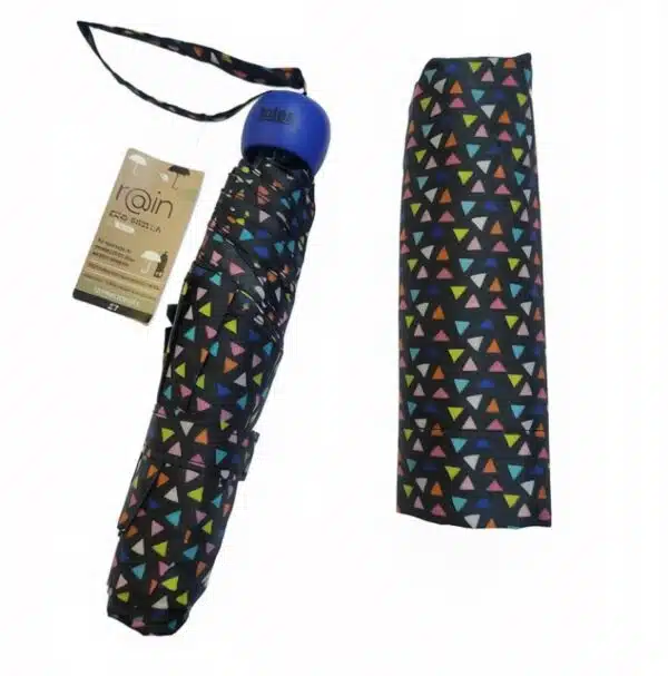 چتر تاشو اتومات مدل مینی برند توتس ایرلند طرحدار Totes 032502