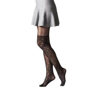 جوراب شلواری اسمارا طرح دار تراکم 40 فشن استایل 305445 ESMARA