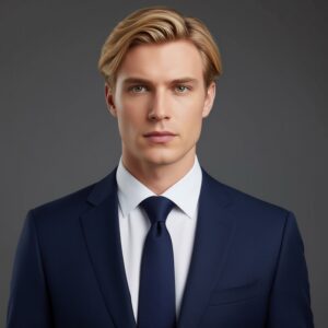 کراوات مردانه سرمه ای شیک برند نکست Next 369-013