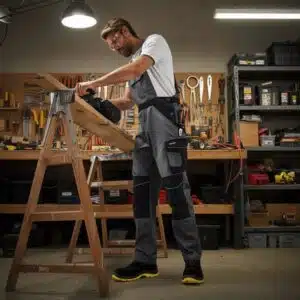 لباس کار سرهمی مهندسی پارکساید اصل آلمانی رنگ طوسی 2-406389 Parkside