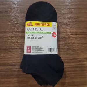 جوراب مچی زنانه اسمارا نخ پنبه پک 10عددی 411936 ESMARA