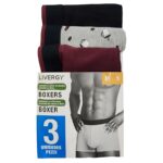 شورت باکسر مردانه لیورجی آلمان پک 3 عددی 2-427399 Livergy