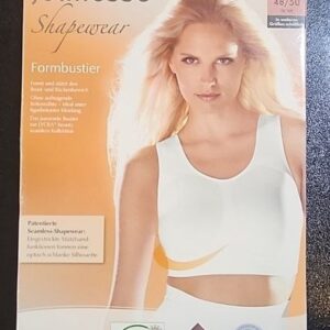 نیم تنه گنی زنانه سیملس برند جولینس رنگ سفید 72368 Jolinesse