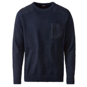 بافت و پلیور مردانه برند پارکساید آلمانی یقه گرد سرمه ای 2-390353 Parkside