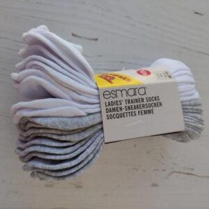 جوراب مچی زنانه اسمارا نخی پک 10عددی 2-411936 ESMARA