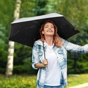 چتر تاشو اتومات برند آی ام سفارش آلمان رنگ مشکی IAM 039462