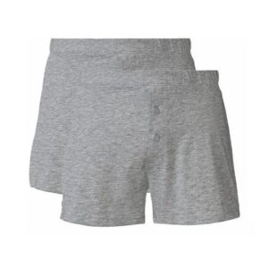 شورت باکسری مردانه نخی لیورجی آلمان پک 2عددی 417608 Livergy