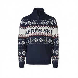 پلیور مردانه بافت نروژی نیم زیپ برند لیورجی آلمان 2-438770 Livergy