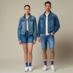 جوراب فانتزی طرح دار ساق بلند برند آلمانی پک 2جفتی 418623 FUN SOCKS