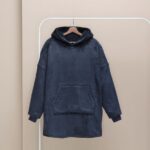 هودی لش حوله ای کلاهدار برند اسمارا/لیورجی آلمانی رنگ سرمه ای 393362 ESMARA/LIVERGY