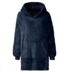 هودی لش حوله ای کلاهدار برند اسمارا/لیورجی آلمانی رنگ سرمه ای 393362 ESMARA/LIVERGY