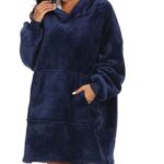 هودی لش حوله ای کلاهدار برند اسمارا/لیورجی آلمانی رنگ سرمه ای 393362 ESMARA/LIVERGY