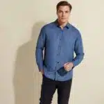 پیراهن جین کاغذی مردانه لیورجی آلمان 415222 Livergy