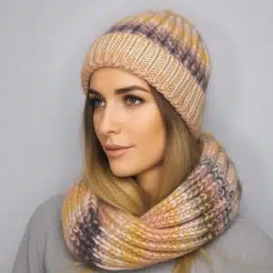 ست کلاه و شال گردن زنانه رینگی شیک و استایلیش برند اکسسورایز Accessories 879774