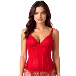 نیم تنه فانتزی گیپور دانتل سوتین دار برند اسمارا 364207 Esmara