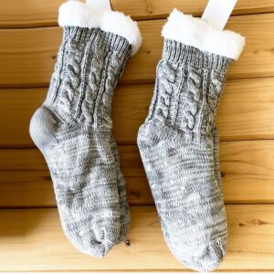 جوراب پاپوش زمستانی داخل خزدار ساق بلند برند آی ام سفارش آلمان 037086 IAM