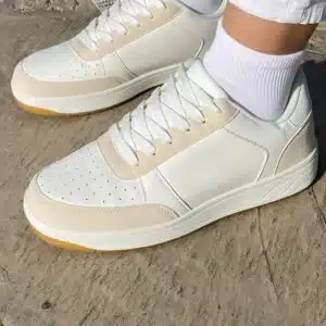 کفش کتانی ونس زنانه سفید اورجینال برند اسمارا 434533 Esmara