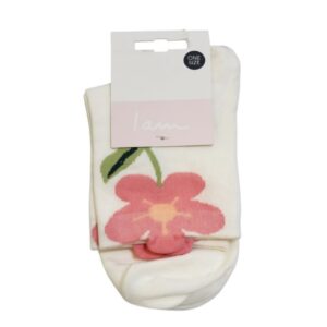 جوراب فانتزی ساق بلند گلدار برند آی ام سفارش آلمان 050603 IAM