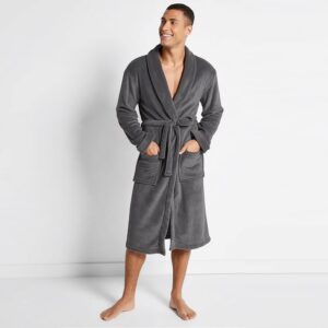 حوله تن پوش مردانه برند لیوارنو آلمانی رنگ طوسی تیره 390141 LIVARNO