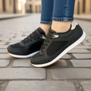 کفش کتانی زنانه مشکی برند اسمارا اصلی 2-466297 Esmara
