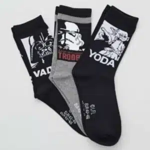 جوراب ساق بلند طرح جنگ ستارگان پک 3جفتی 569343 StarWars