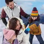کلاه بافت پسرانه / دخترانه کریویت آلمانی 2لایه پلار گرم و نرم 2-457488 CRIVIT