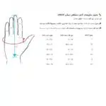 دستکش اسکی و کوهنوردی ضدآب و بسیار گرم برند کریویت آلمان 458404 CRIVIT