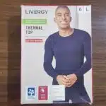 تیشرت آستین بلند گرم (ترمو) مردانه لیورجی مدل بیس سرمه ای ۲-۳۹۳۳۲۵ LIVERGY