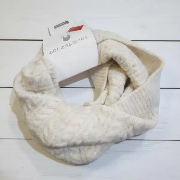 ست کلاه و شال گردن زنانه بافت گندمی برند اکسسورایز Accessories 879781