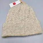 ست کلاه و شال گردن زنانه بافت گندمی برند اکسسورایز رنگ ایوری Accessories 116040
