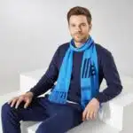 شال گردن بافتنی یونیسکس برند آلدی مانیا آلمان 2-827332 ALDImania
