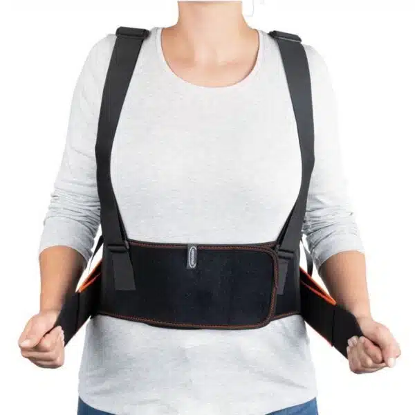 قوزبند و کمربند طبی اصلاح افتادگی شانه و اصلاح کمر برند سنسی پلاست آلمان 389002 Sensiplast